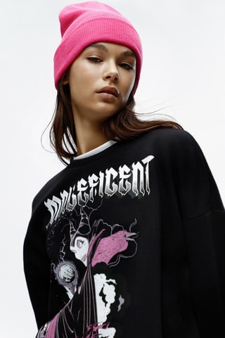 Sweat Maléfique Disney - Noir