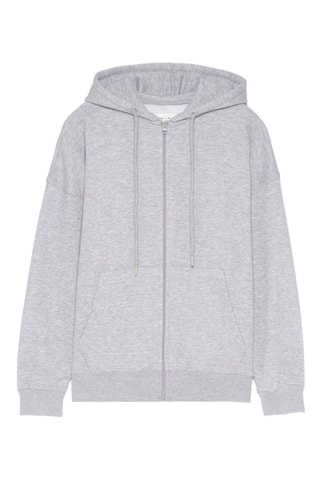 Sweat oversize - Gris clair chiné