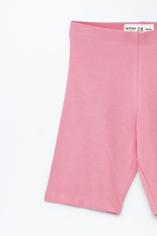 2 cyclistes - Bleu marine et rose poudré