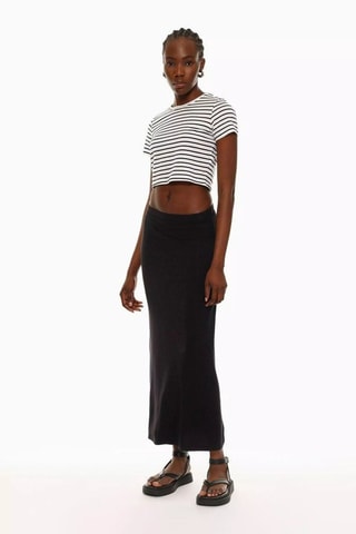 Jupe droite - Noir