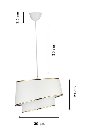 Suspension KS-2003 - Blanc - 40 W