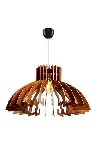 Suspension - Imitation noyer