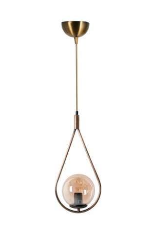 Suspension Damla Tekli - Doré