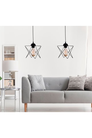 2 suspensions - Noir