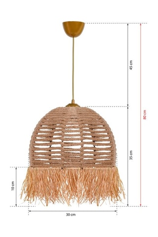 Suspension - Crème - 60 W