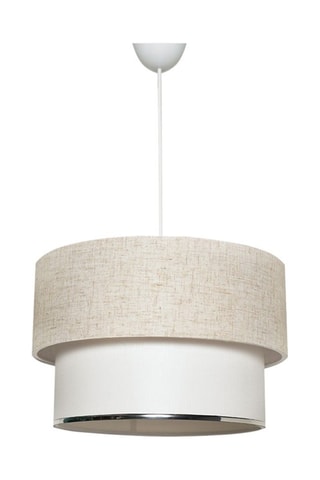 Suspension TM121 - Blanc et beige - 60 W
