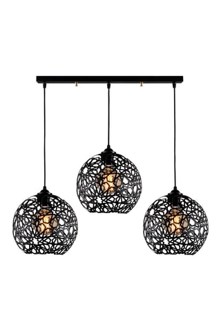 Suspension Fellini - Noir - 3 x 100 W