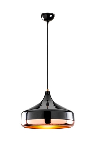 Suspension Yildo - Noir et doré - 40 W