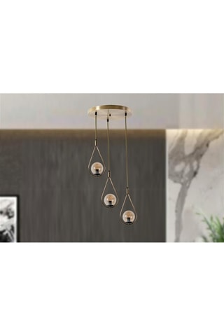 Suspension -  Bronze - 3 x 60 W