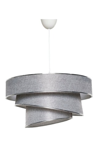 Suspension Couper - Gris et argenté - 60 W