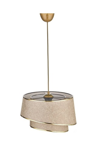 Suspension - Beige et doré - 40 W