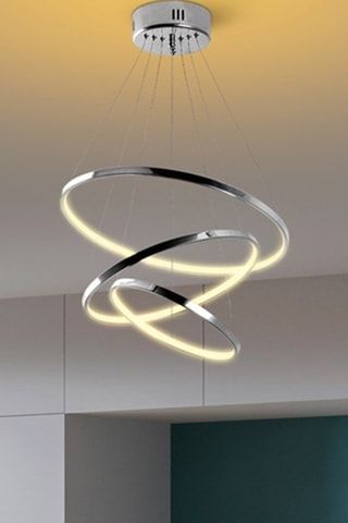 Suspension LED - Chrome - 28 W