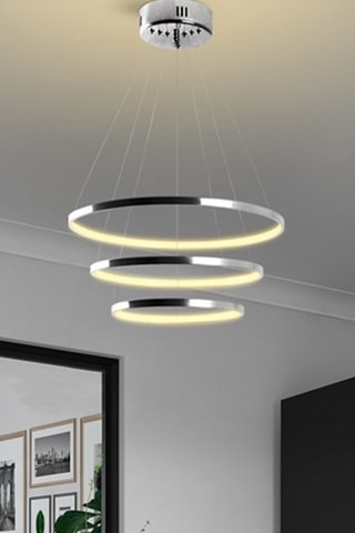 Suspension LED - Chrome - 28 W