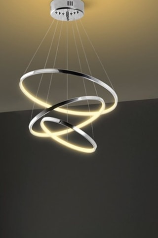 Suspension LED - Chrome - 28 W