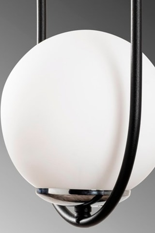 Suspension Mudoni - Noir et blanc