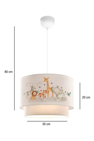 Suspension Ayd - Blanc - 40 W