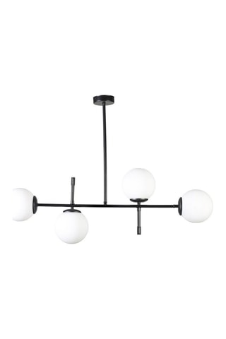 Suspension Favori -  Noir et blanc - 4 x 60 W