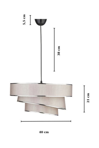 Suspension KS - Crème - 40 W