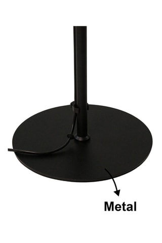 Lampadaire LED - Orange et doré - 40 W