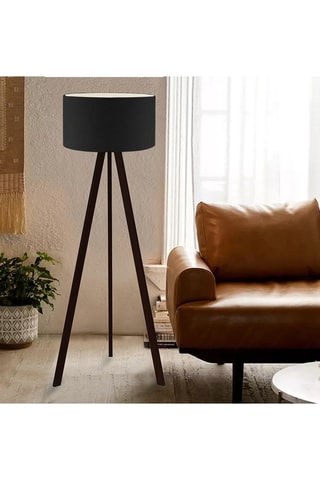 Lampadaire - Noir - 60 W