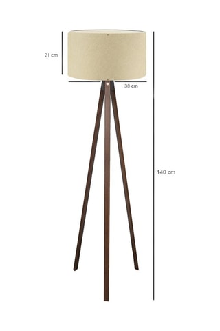 Lampadaire Fazli - Doré - 60 W