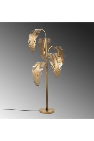 Lampadaire - Doré - 5 x 40 W