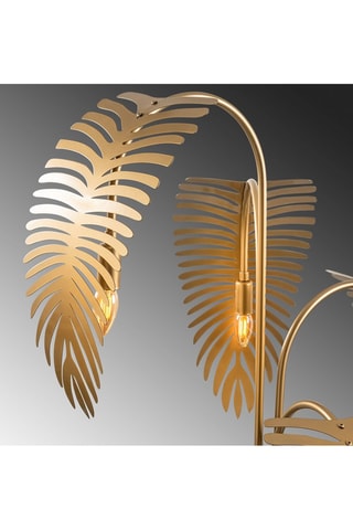 Lampadaire - Doré - 5 x 40 W