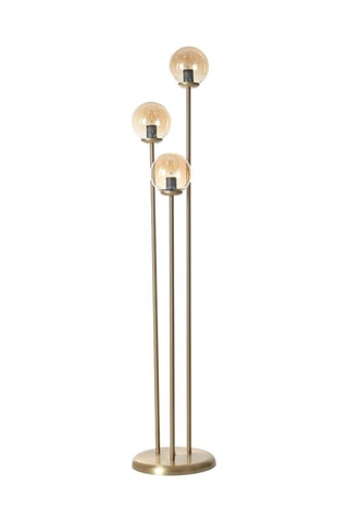Lampadaire - Doré - 3 x 60 W