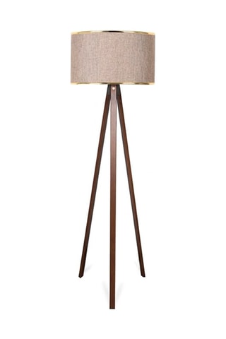 Lampadaire AYD - 3077 - Blanc et doré - 60 W