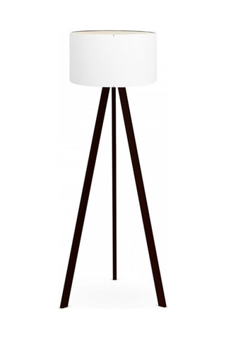 Lampadaire trépied - 
Blanc - 60 W