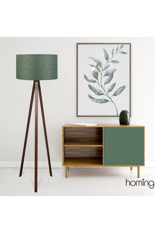 Lampadaire Vert et marron