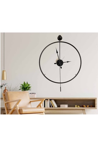 Horloge - 58 cm - Noir