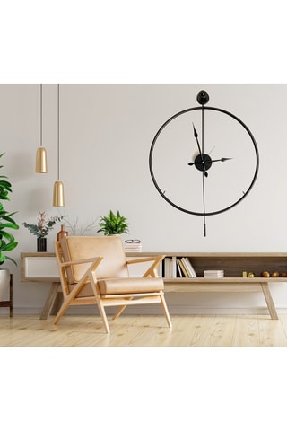 Horloge - 58 cm - Noir