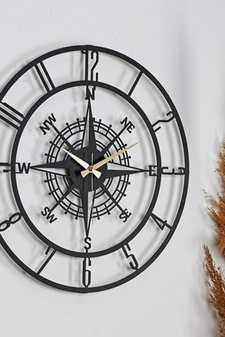 Horloge murale Bunella - 41 cm - Noir