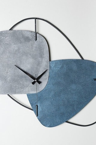 Horloge Brazil - Bleu et gris