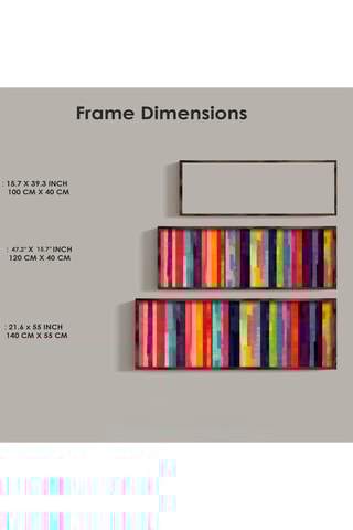 Tableau en pin - 40 x 120 x 3,5 cm