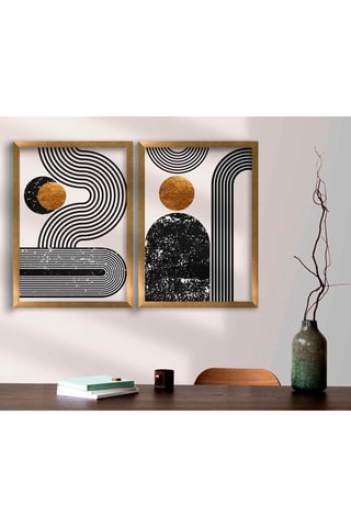 2 tableaux - 38 x 53 cm