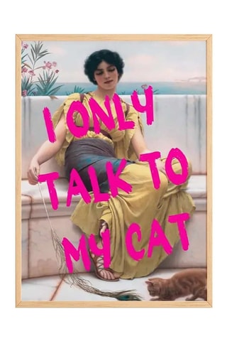 Tableau en bois massif - 50 x 70 cm