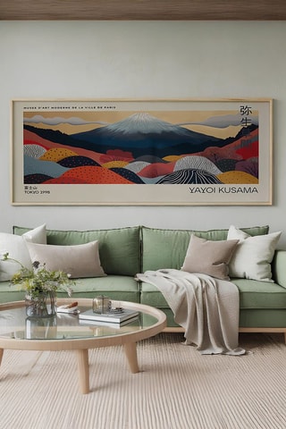 Tableau Yayoi Kusama - 33 x 70 cm