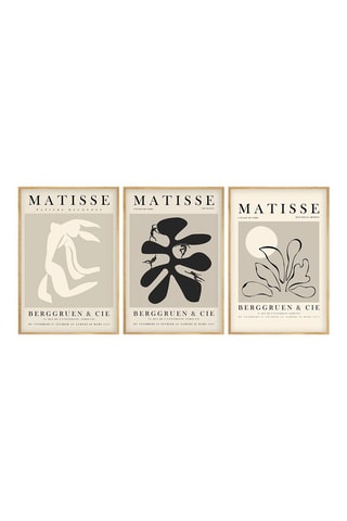 3 tableaux - Matisse - 50 x 35 cm