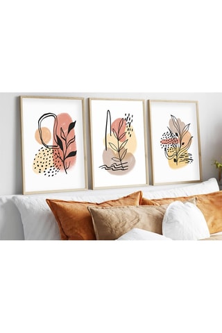 3 tableaux - 50 x 70 cm