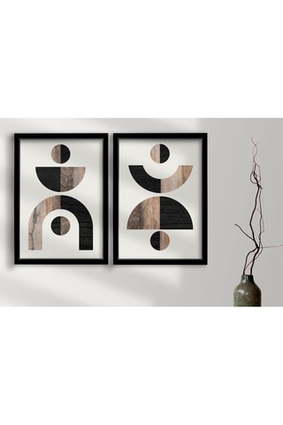 2 tableaux - 38 x 53 cm