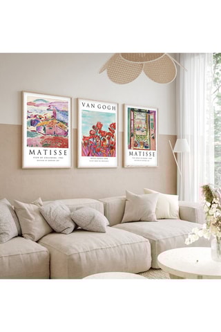 3 tableaux - Matisse et Van Gogh