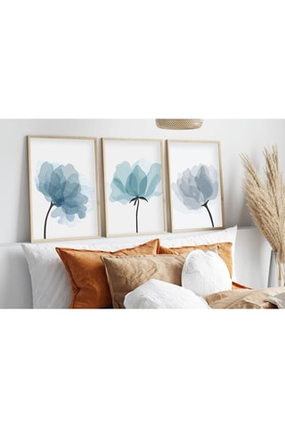 3 tableaux - Irène - 50 x 70 cm