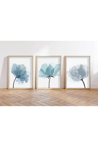 3 tableaux - Irène - 50 x 70 cm