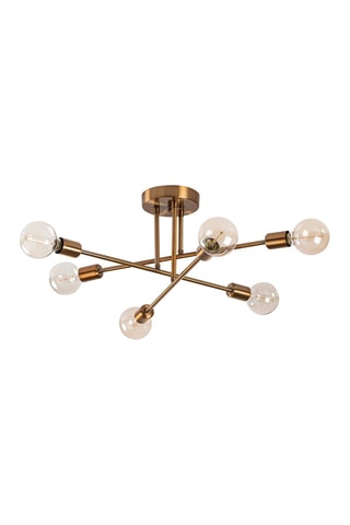 Suspension Flower - Doré - 6 x 40 W