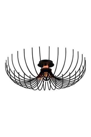 Plafonnier Aspendos - Noir - 100 W