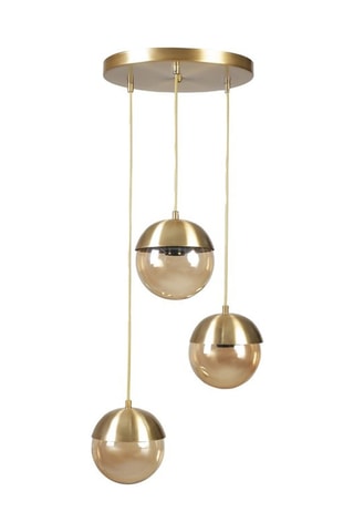 Suspension Küre 3 - Doré - 3 x 60 W