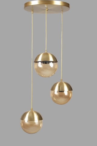 Suspension Küre 3 - Doré - 3 x 60 W