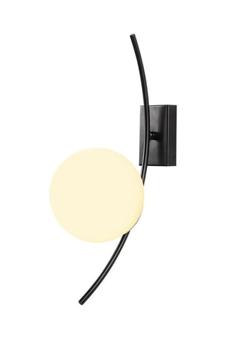 Applique murale Hilal - Noir - 40 W